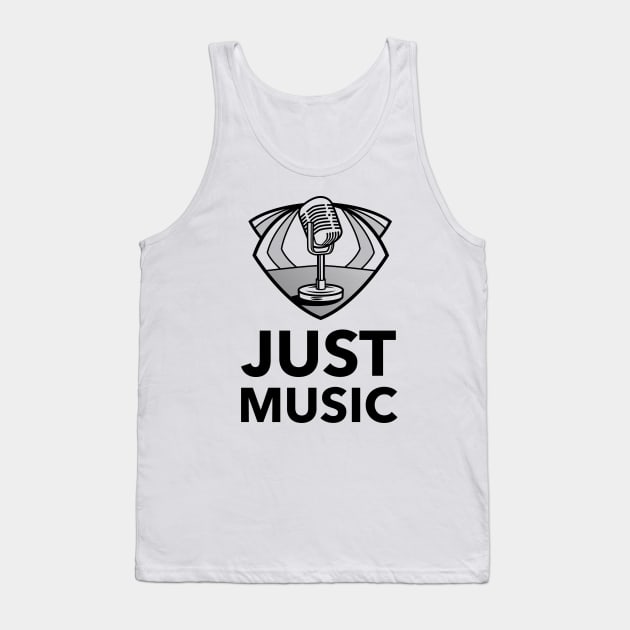 Just Music Tank Top by Jitesh Kundra